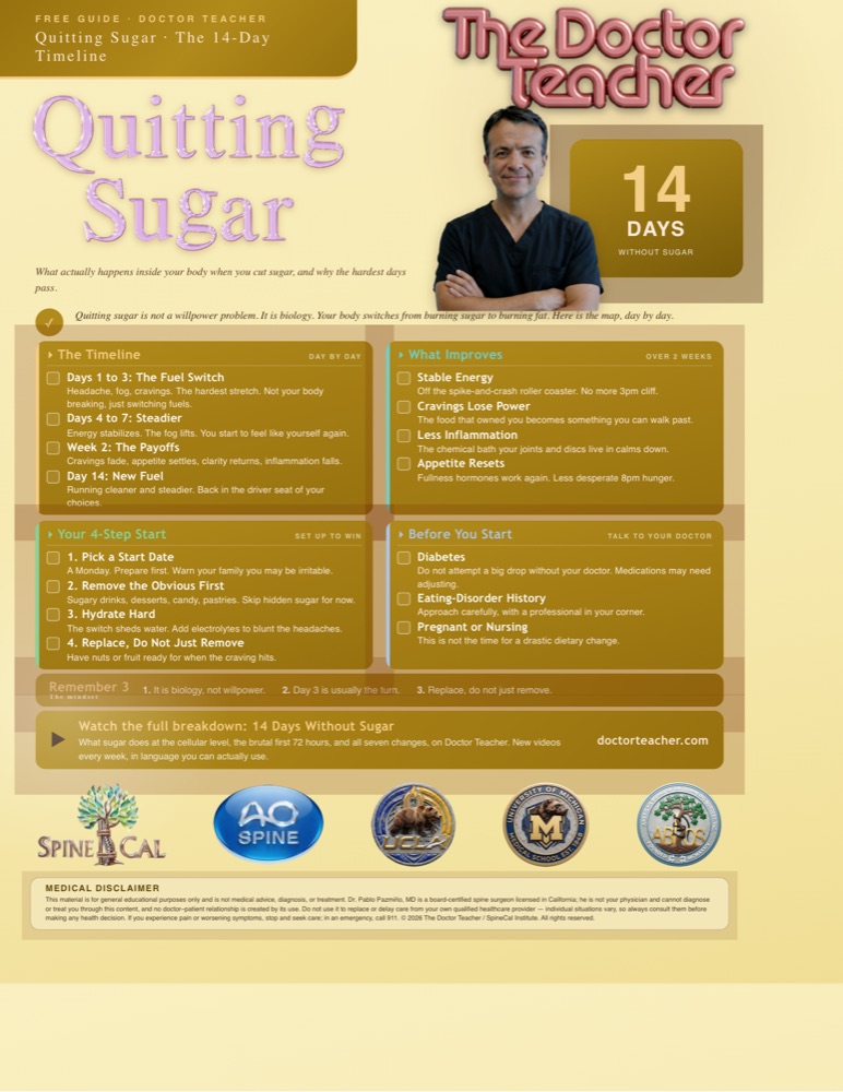 Quitting Sugar guide